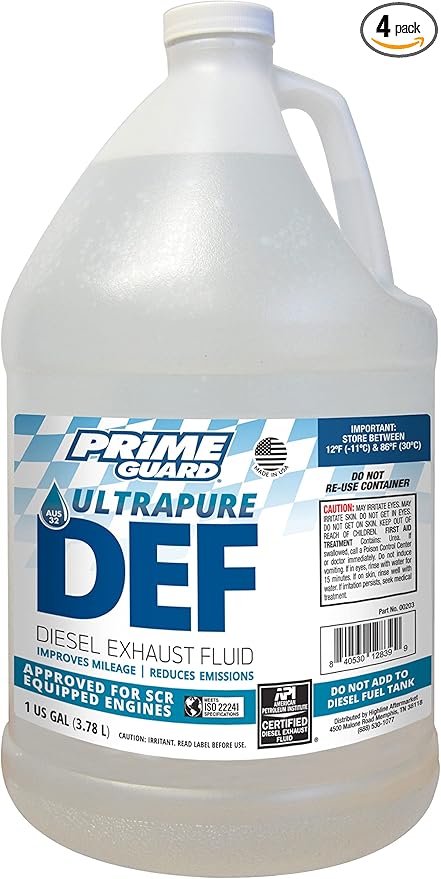 Low-Emission Fluid for Diesel Exhaust Systems