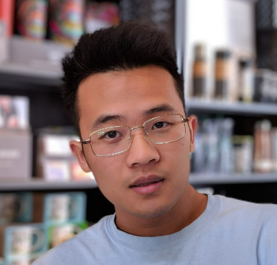 a man with glasses